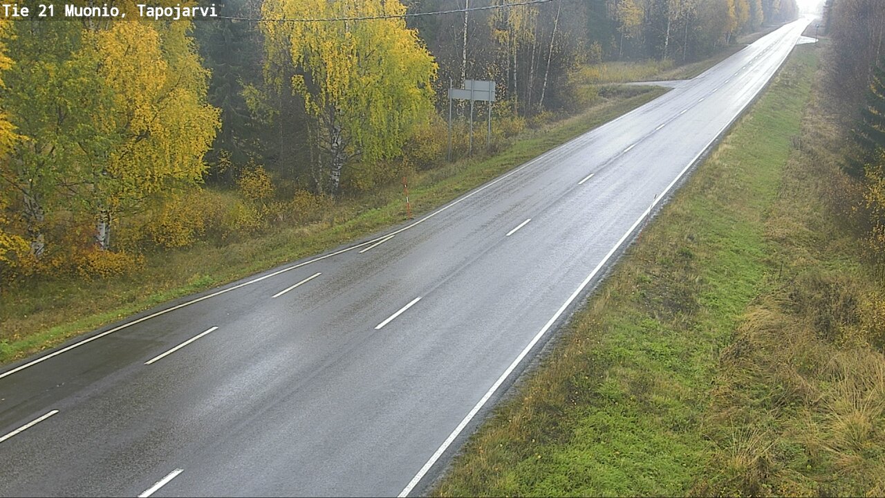 Kelikamerat Kuva Tie 21 Muonio, Tapojärvi, Muonio, Lappi