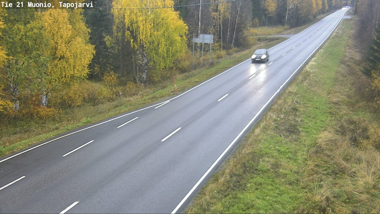 Kelikamerat Kuva Tie 21 Muonio, Tapojärvi, Muonio, Lappi