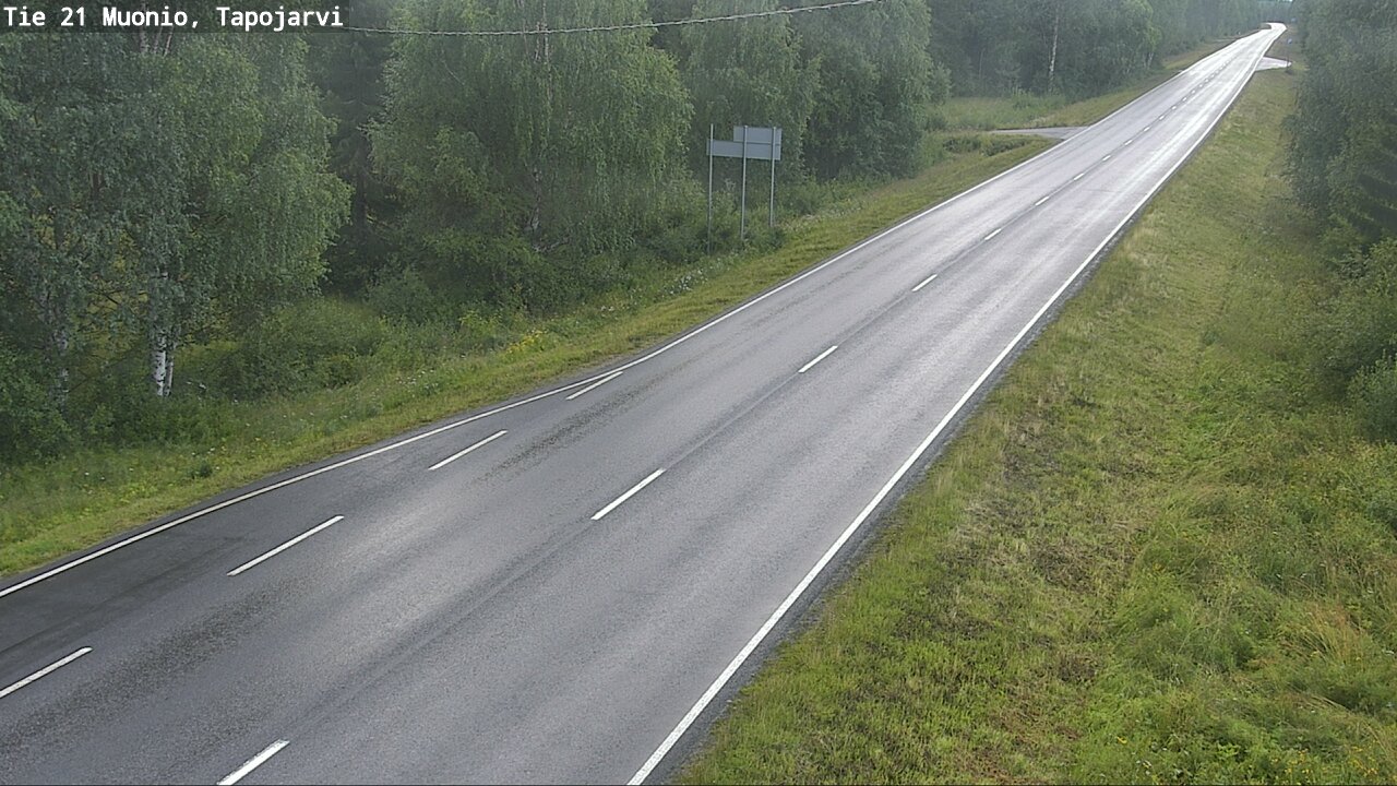 Kelikamerat Kuva Tie 21 Muonio, Tapojärvi, Muonio, Lappi