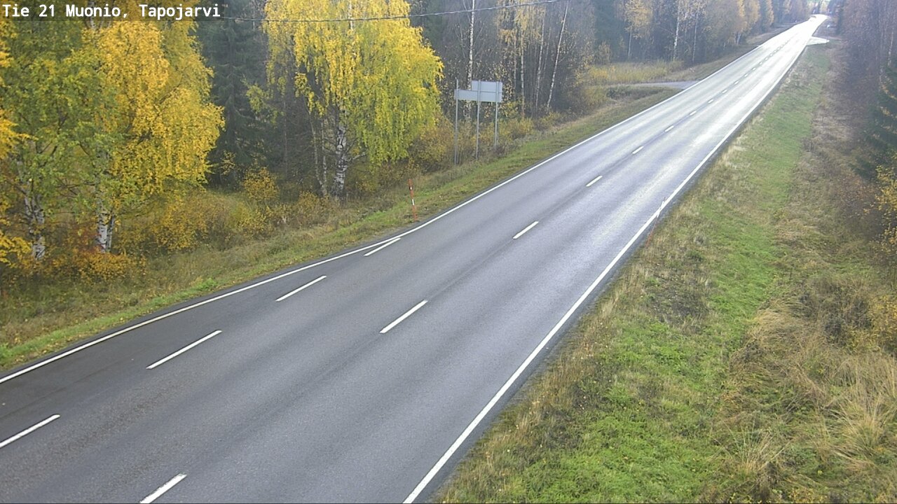 Kelikamerat Kuva Tie 21 Muonio, Tapojärvi, Muonio, Lappi