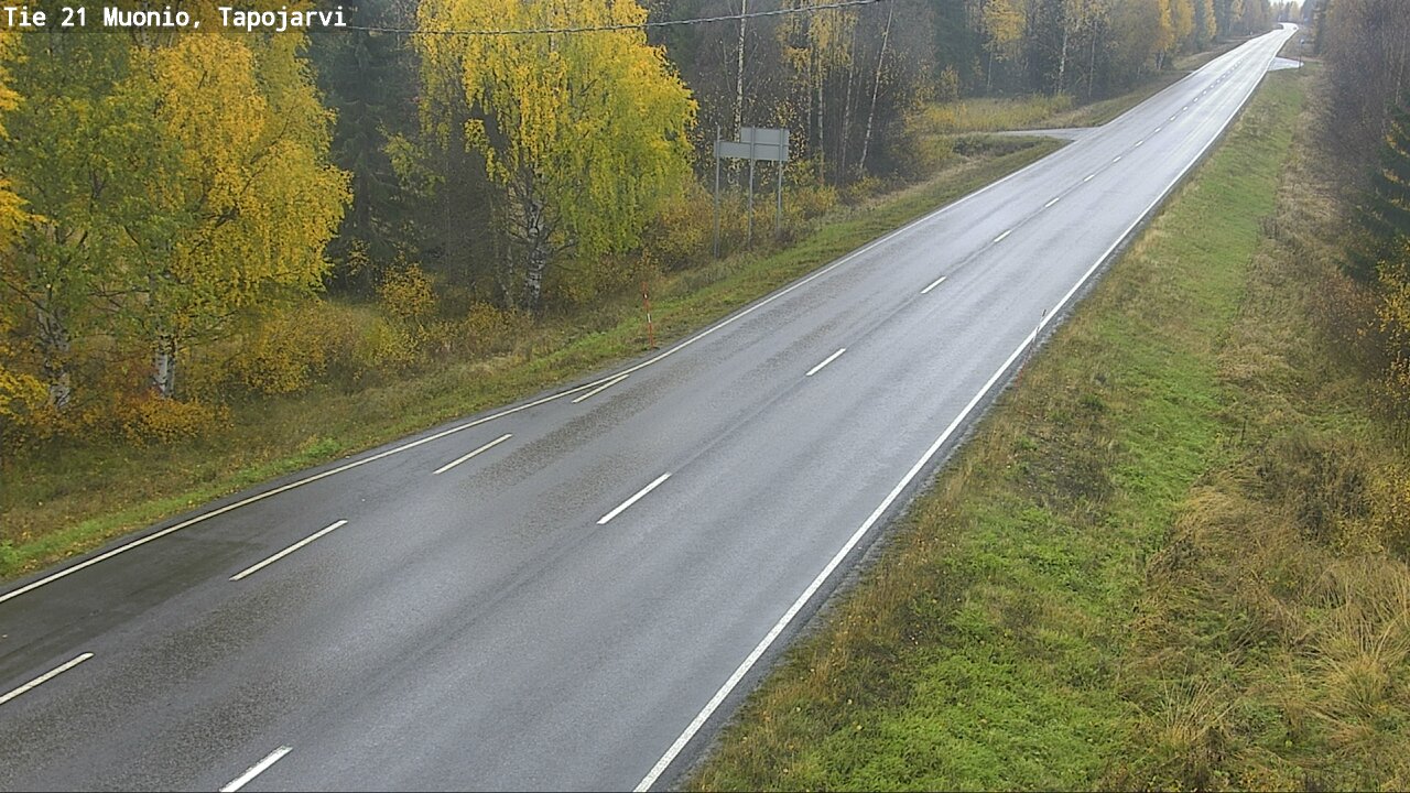 Kelikamerat Kuva Tie 21 Muonio, Tapojärvi, Muonio, Lappi