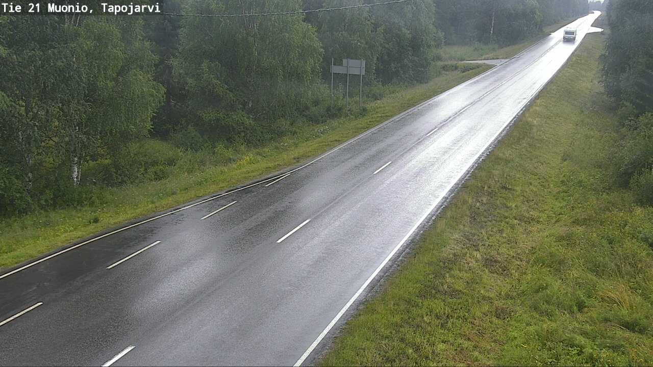 Kelikamerat Kuva Tie 21 Muonio, Tapojärvi, Muonio, Lappi