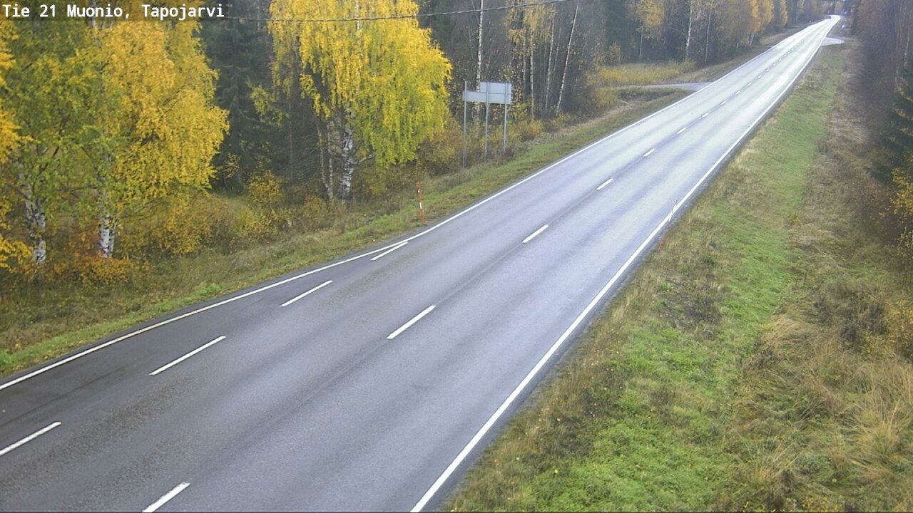 Weather Camera Image Road 21 Muonio, Tapojärvi, Muonio, Lappi