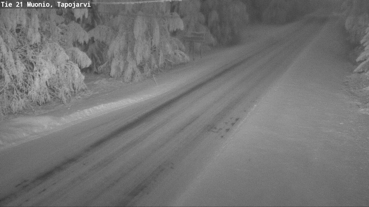 Kelikamerat Kuva Tie 21 Muonio, Tapojärvi, Muonio, Lappi