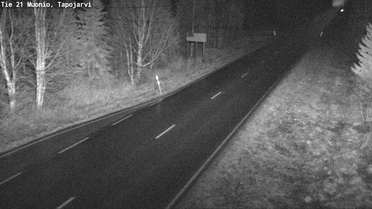 Kelikamerat Kuva Tie 21 Muonio, Tapojärvi, Muonio, Lappi