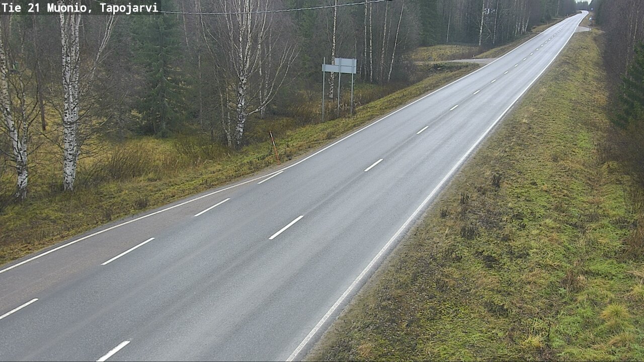 Kelikamerat Kuva Tie 21 Muonio, Tapojärvi, Muonio, Lappi