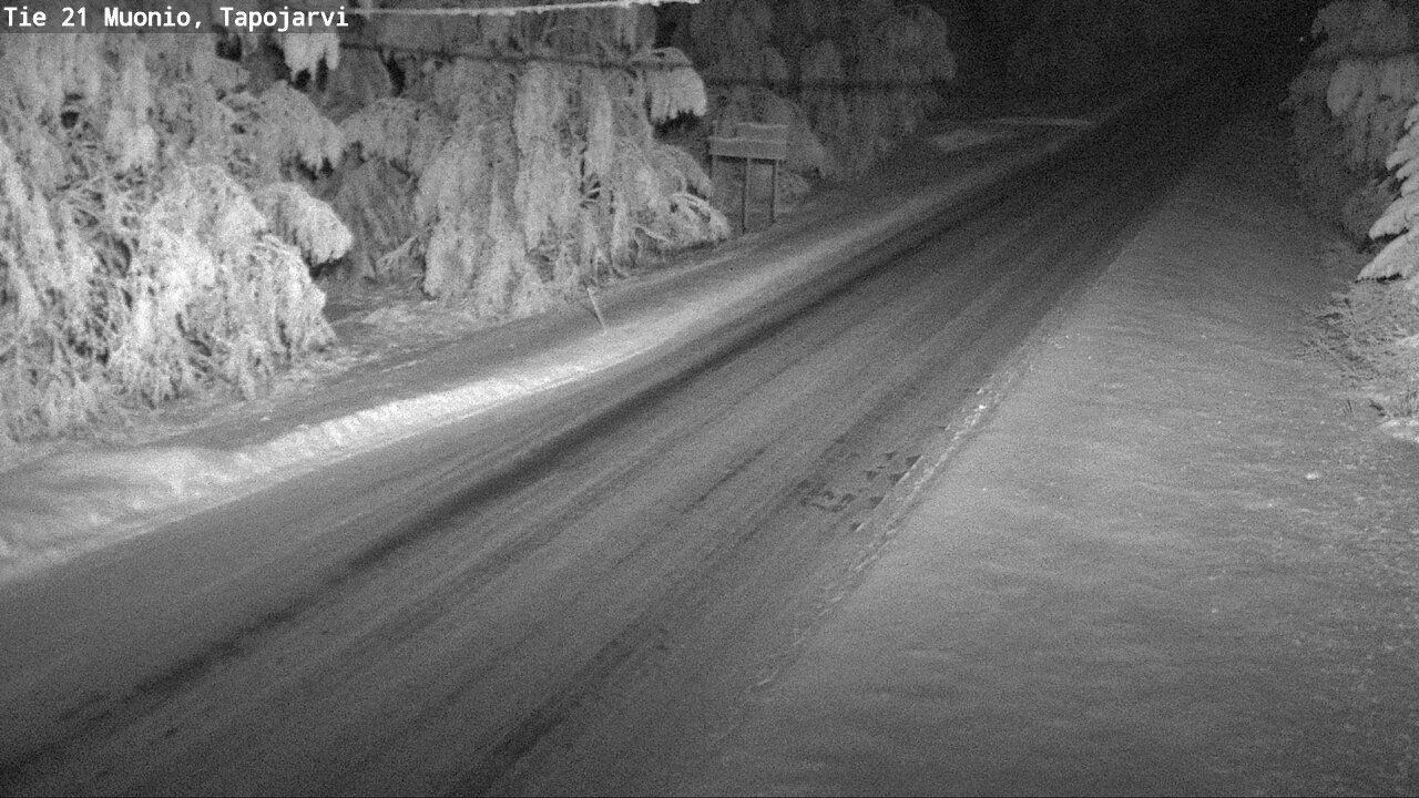 Kelikamerat Kuva Tie 21 Muonio, Tapojärvi, Muonio, Lappi