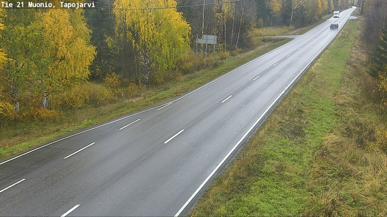 Kelikamerat Kuva Tie 21 Muonio, Tapojärvi, Muonio, Lappi
