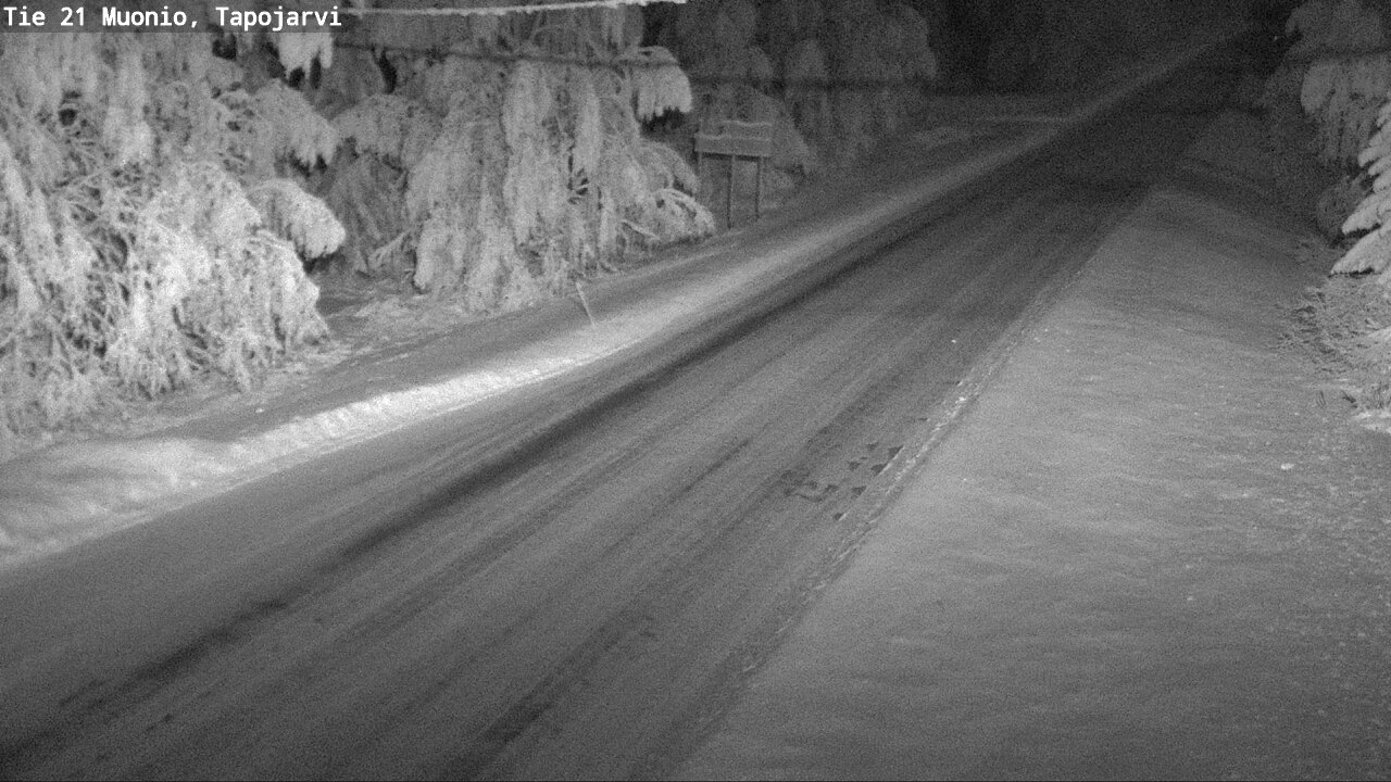 Kelikamerat Kuva Tie 21 Muonio, Tapojärvi, Muonio, Lappi