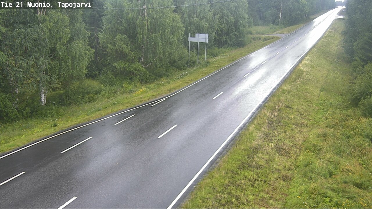 Kelikamerat Kuva Tie 21 Muonio, Tapojärvi, Muonio, Lappi