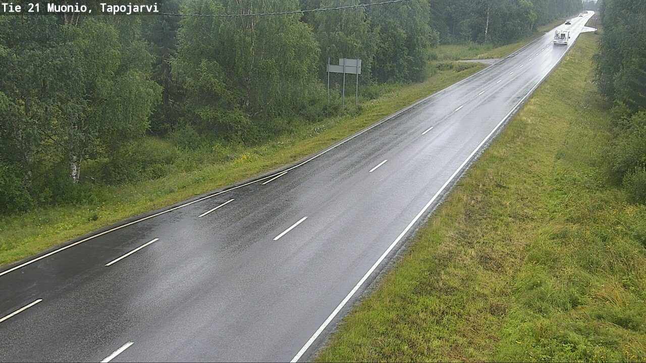 Kelikamerat Kuva Tie 21 Muonio, Tapojärvi, Muonio, Lappi