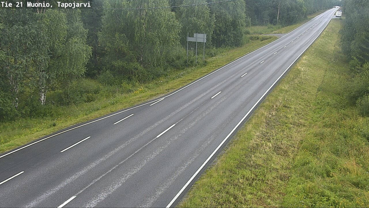 Kelikamerat Kuva Tie 21 Muonio, Tapojärvi, Muonio, Lappi