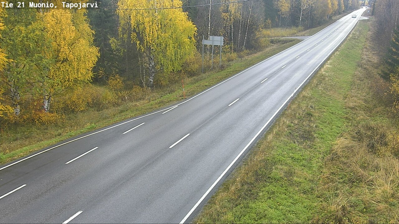 Kelikamerat Kuva Tie 21 Muonio, Tapojärvi, Muonio, Lappi