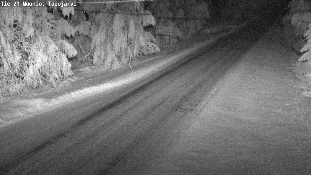 Kelikamerat Kuva Tie 21 Muonio, Tapojärvi, Muonio, Lappi