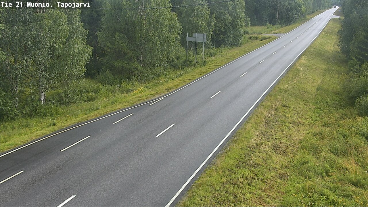 Kelikamerat Kuva Tie 21 Muonio, Tapojärvi, Muonio, Lappi