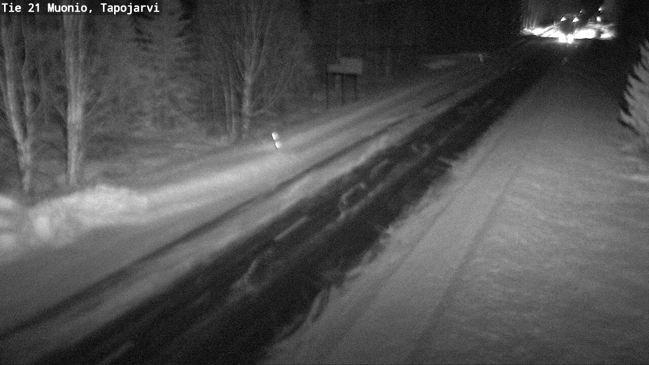 Kelikamerat Kuva Tie 21 Muonio, Tapojärvi, Muonio, Lappi