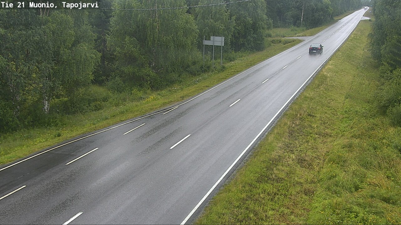 Kelikamerat Kuva Tie 21 Muonio, Tapojärvi, Muonio, Lappi