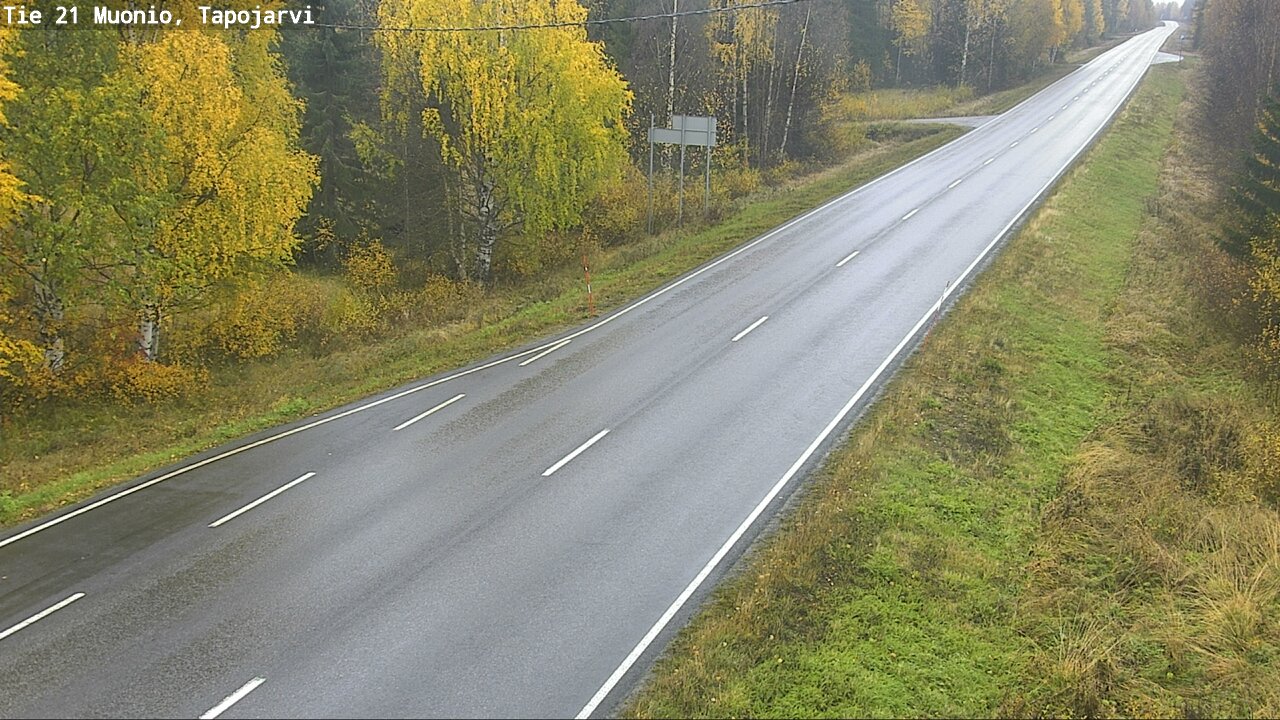 Kelikamerat Kuva Tie 21 Muonio, Tapojärvi, Muonio, Lappi