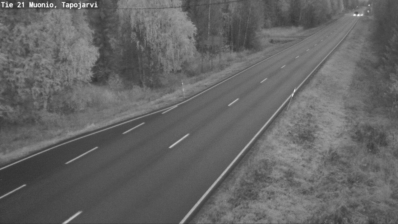 Kelikamerat Kuva Tie 21 Muonio, Tapojärvi, Muonio, Lappi