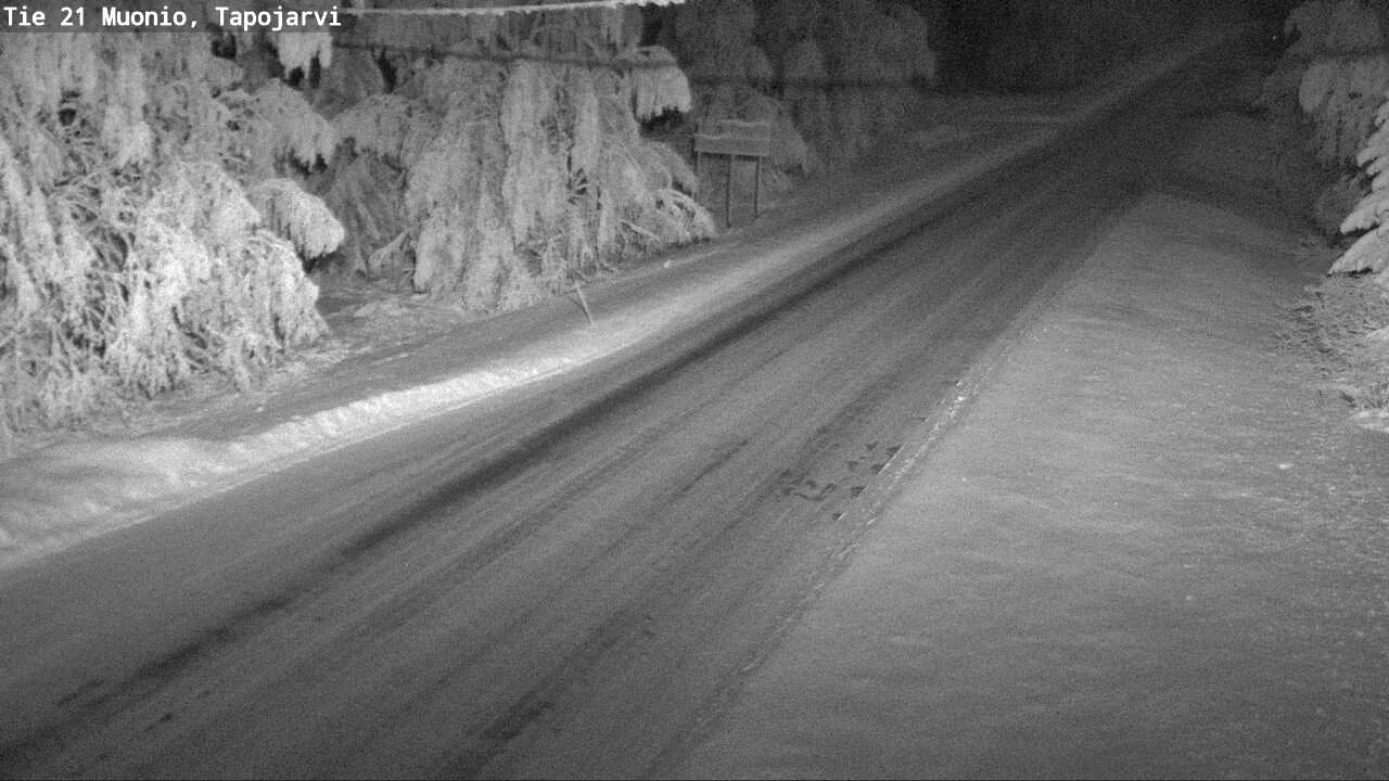 Kelikamerat Kuva Tie 21 Muonio, Tapojärvi, Muonio, Lappi