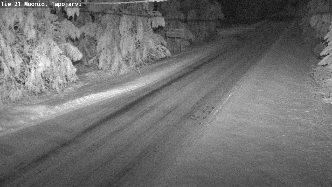 Kelikamerat Kuva Tie 21 Muonio, Tapojärvi, Muonio, Lappi