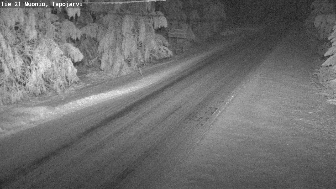 Kelikamerat Kuva Tie 21 Muonio, Tapojärvi, Muonio, Lappi