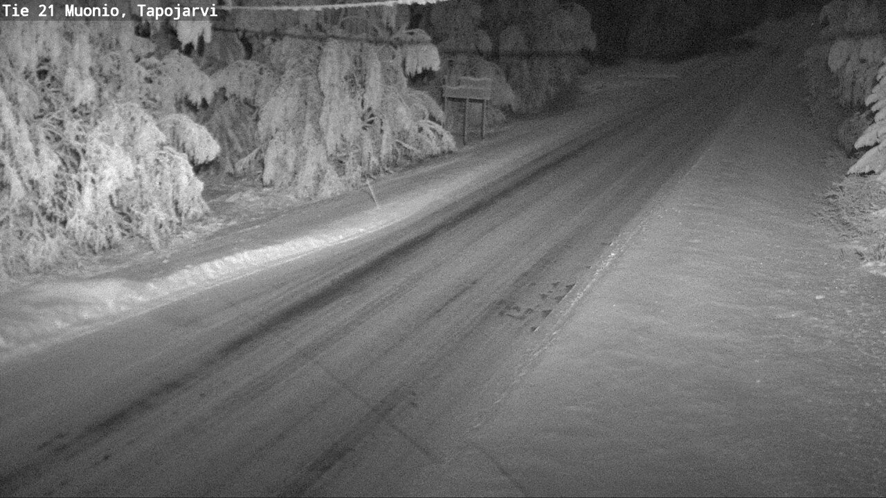 Kelikamerat Kuva Tie 21 Muonio, Tapojärvi, Muonio, Lappi