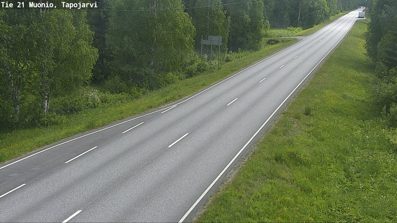 Kelikamerat Kuva Tie 21 Muonio, Tapojärvi, Muonio, Lappi