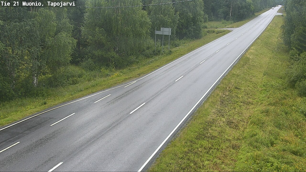 Kelikamerat Kuva Tie 21 Muonio, Tapojärvi, Muonio, Lappi