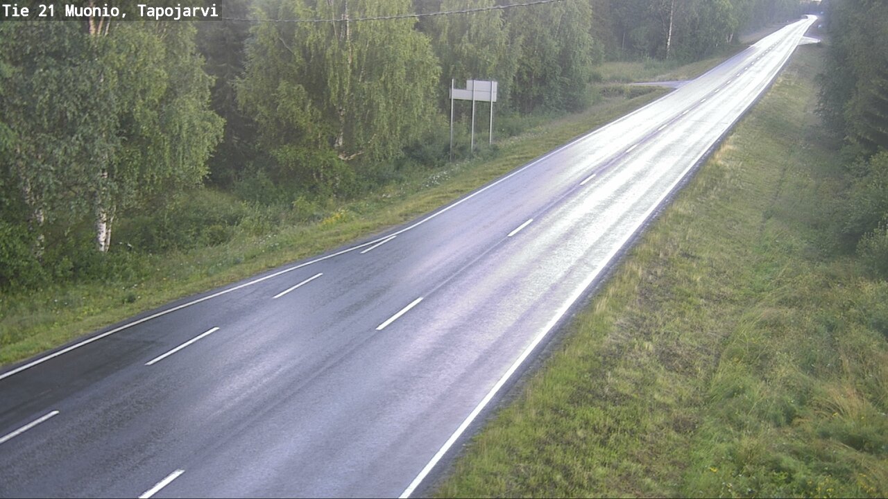 Kelikamerat Kuva Tie 21 Muonio, Tapojärvi, Muonio, Lappi