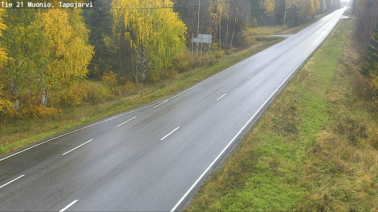Kelikamerat Kuva Tie 21 Muonio, Tapojärvi, Muonio, Lappi