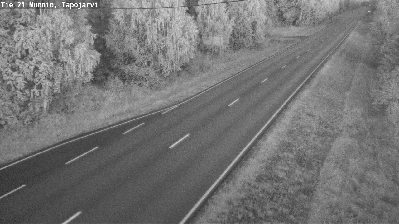 Kelikamerat Kuva Tie 21 Muonio, Tapojärvi, Muonio, Lappi