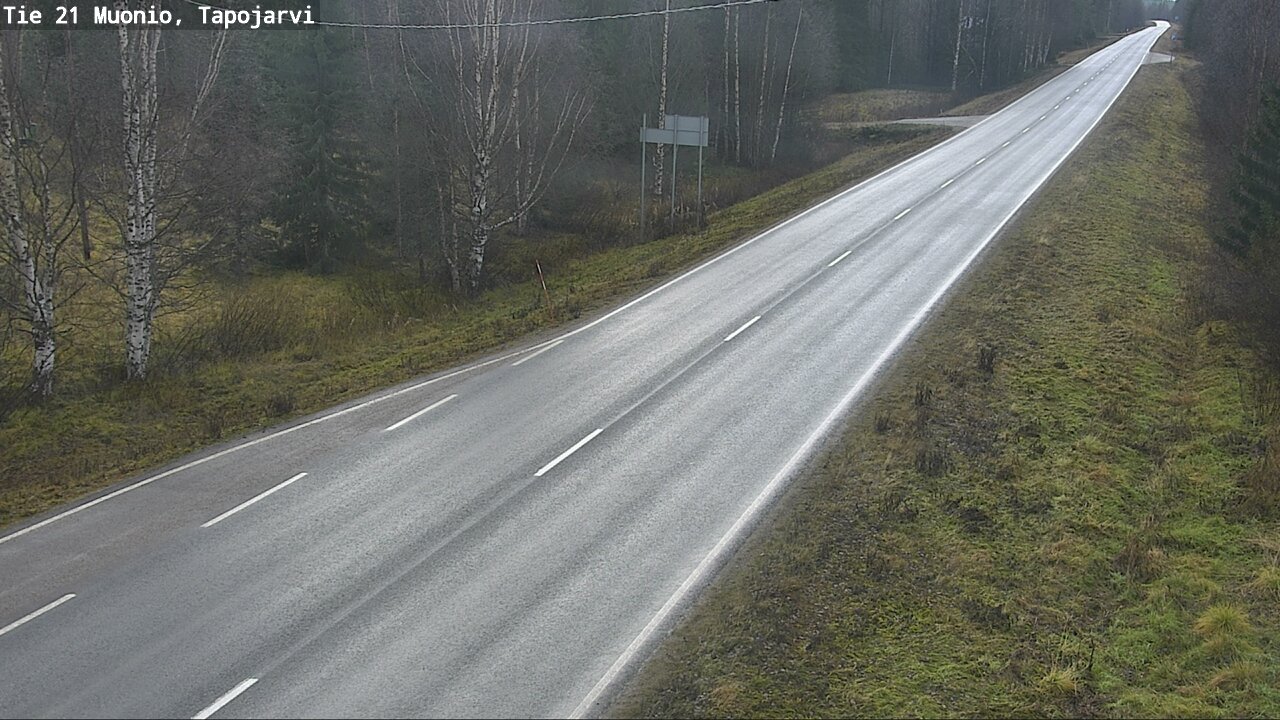 Kelikamerat Kuva Tie 21 Muonio, Tapojärvi, Muonio, Lappi