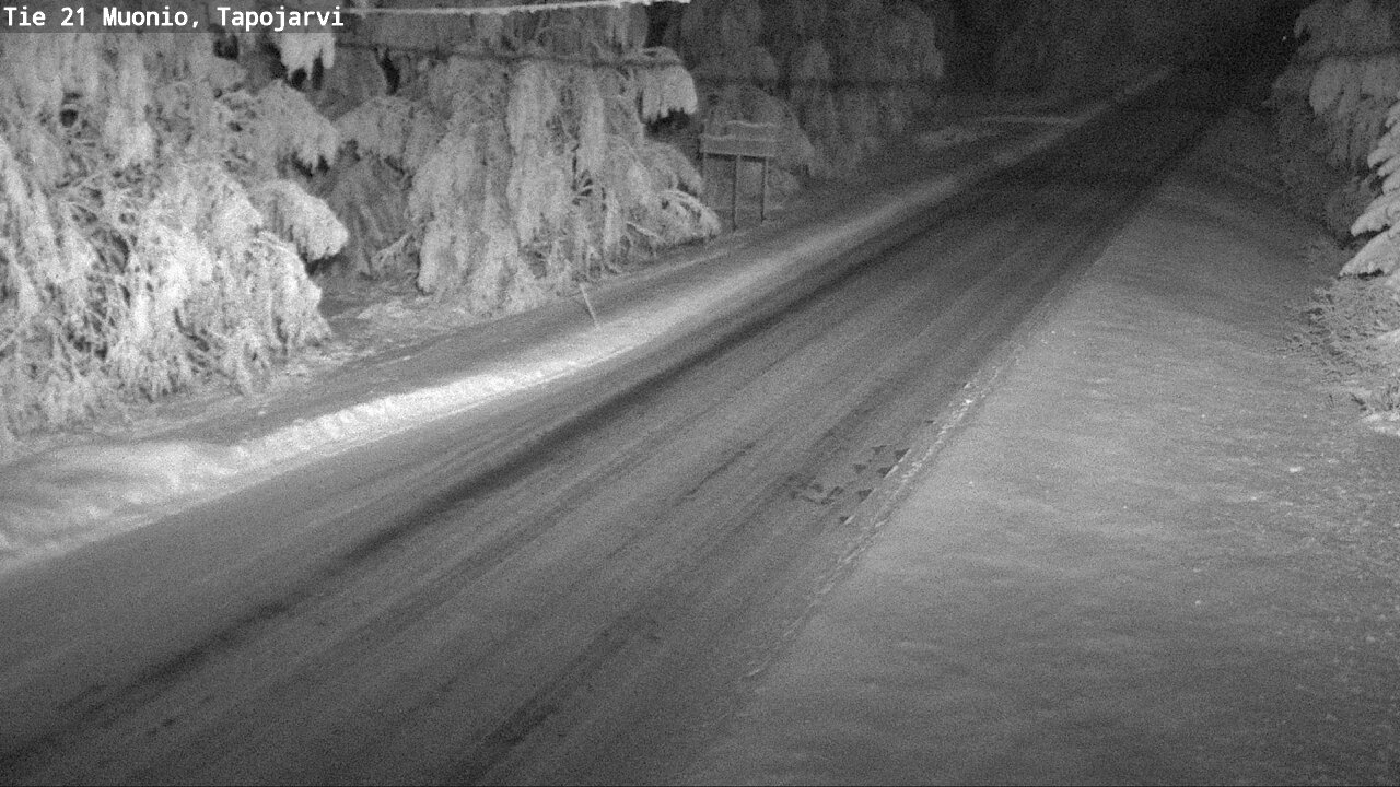 Kelikamerat Kuva Tie 21 Muonio, Tapojärvi, Muonio, Lappi