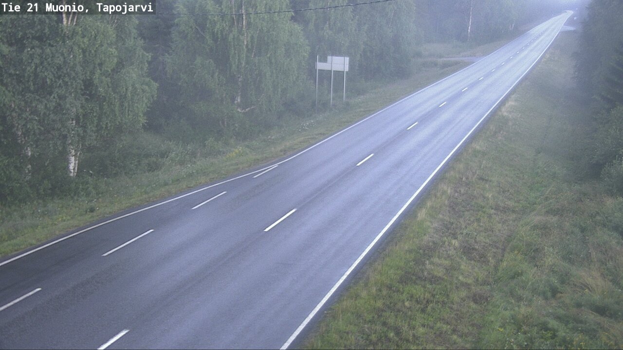 Kelikamerat Kuva Tie 21 Muonio, Tapojärvi, Muonio, Lappi