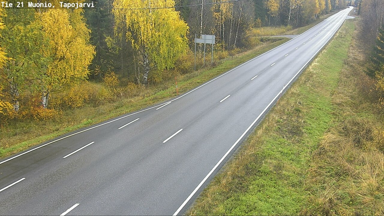 Kelikamerat Kuva Tie 21 Muonio, Tapojärvi, Muonio, Lappi