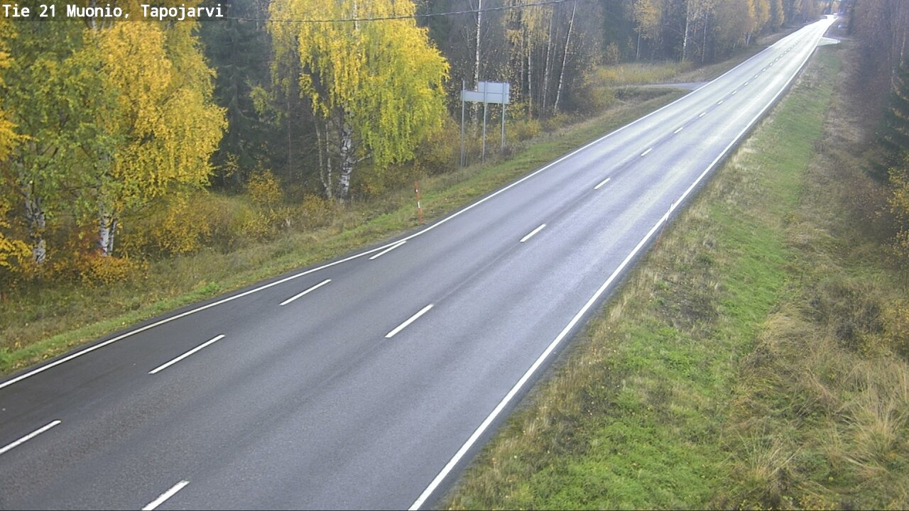 Kelikamerat Kuva Tie 21 Muonio, Tapojärvi, Muonio, Lappi