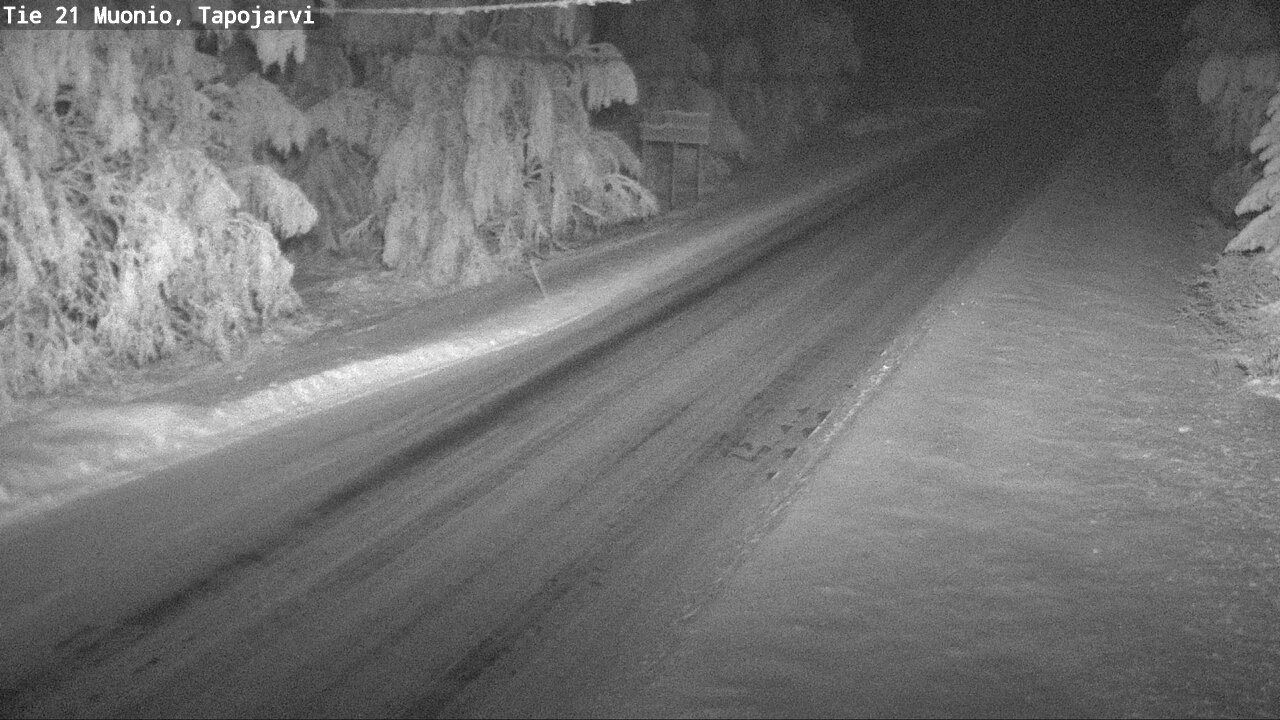 Kelikamerat Kuva Tie 21 Muonio, Tapojärvi, Muonio, Lappi