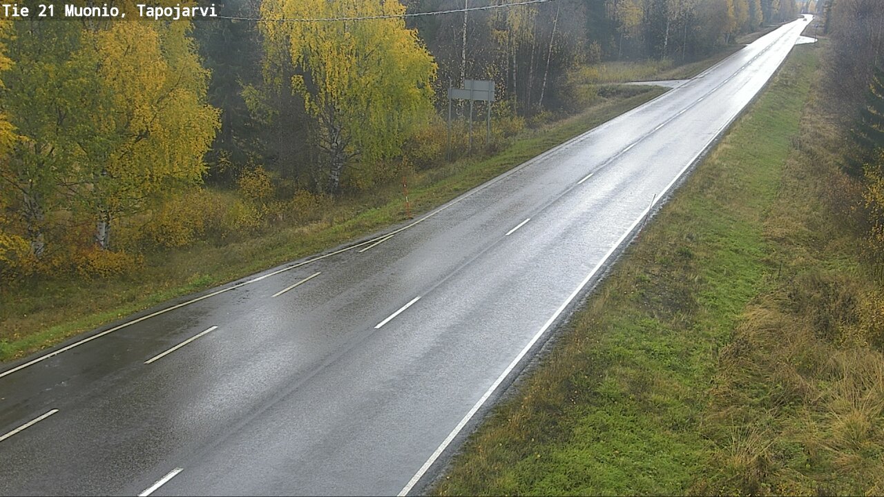 Kelikamerat Kuva Tie 21 Muonio, Tapojärvi, Muonio, Lappi