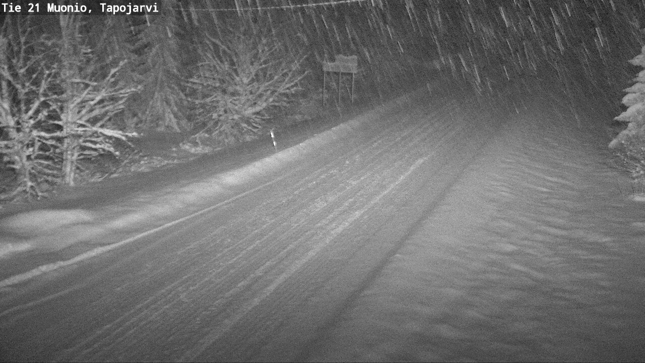 Weather Camera Image Väg 21 Muonio, Tapojärvi, Muonio, Lappi