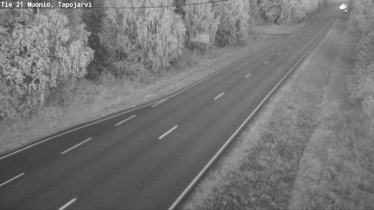Kelikamerat Kuva Tie 21 Muonio, Tapojärvi, Muonio, Lappi