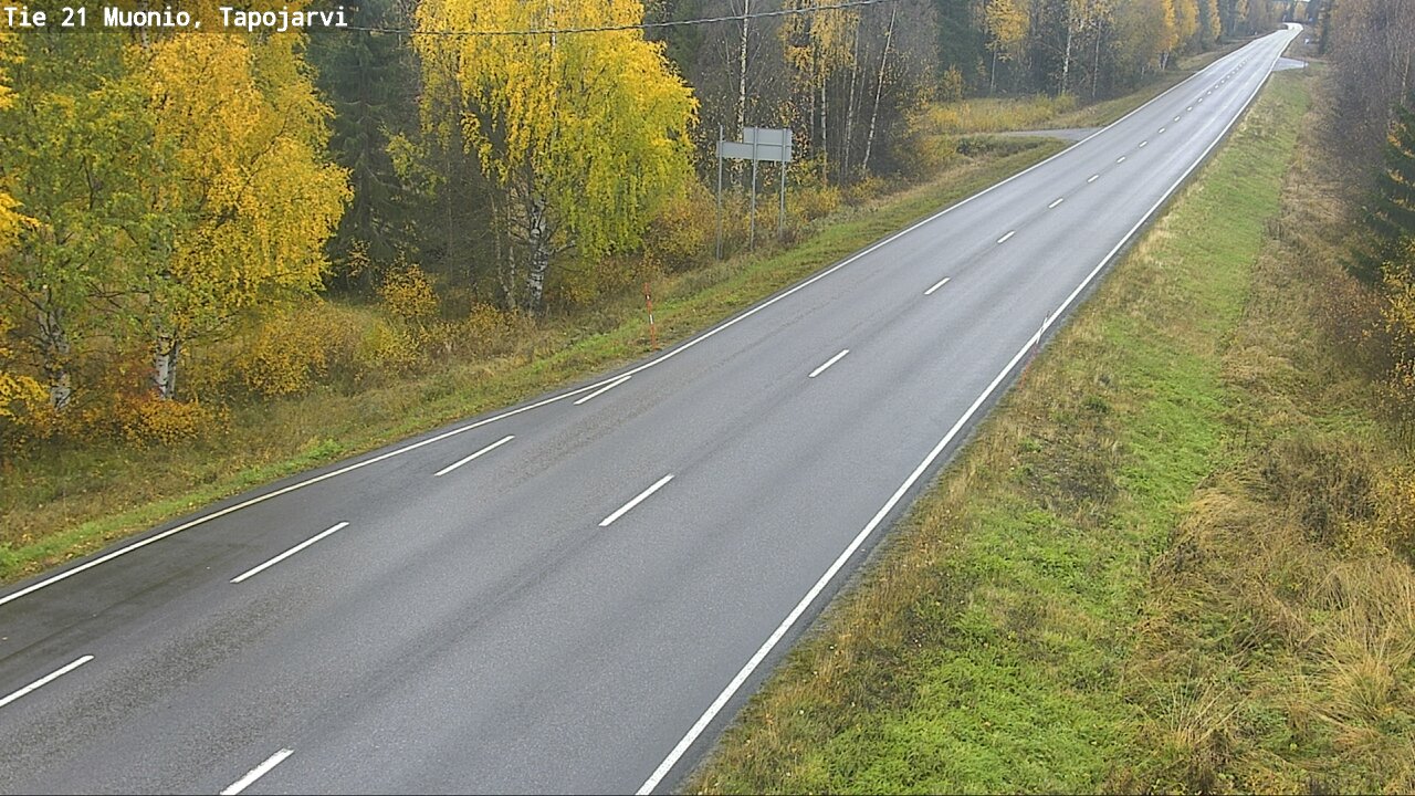 Kelikamerat Kuva Tie 21 Muonio, Tapojärvi, Muonio, Lappi