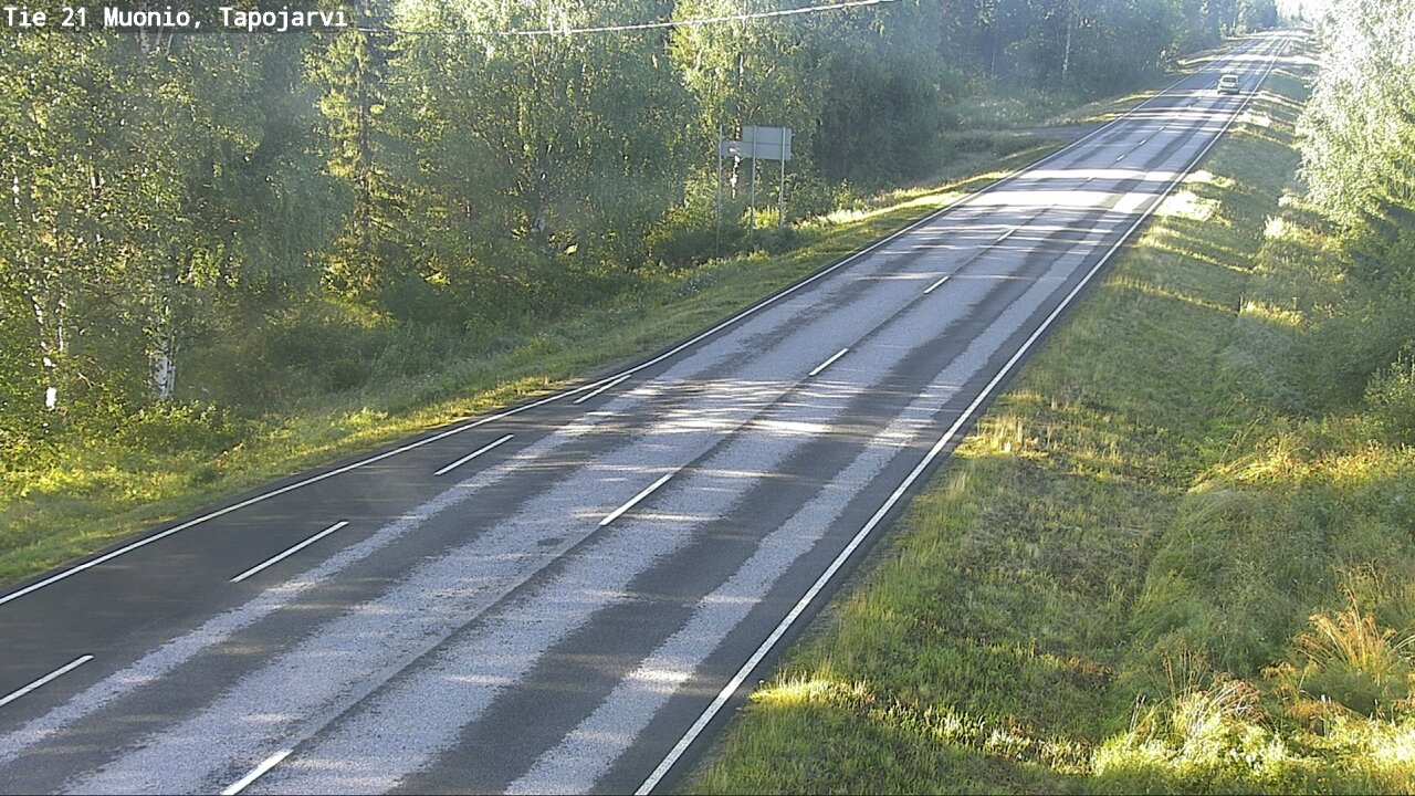 Kelikamerat Kuva Tie 21 Muonio, Tapojärvi, Muonio, Lappi