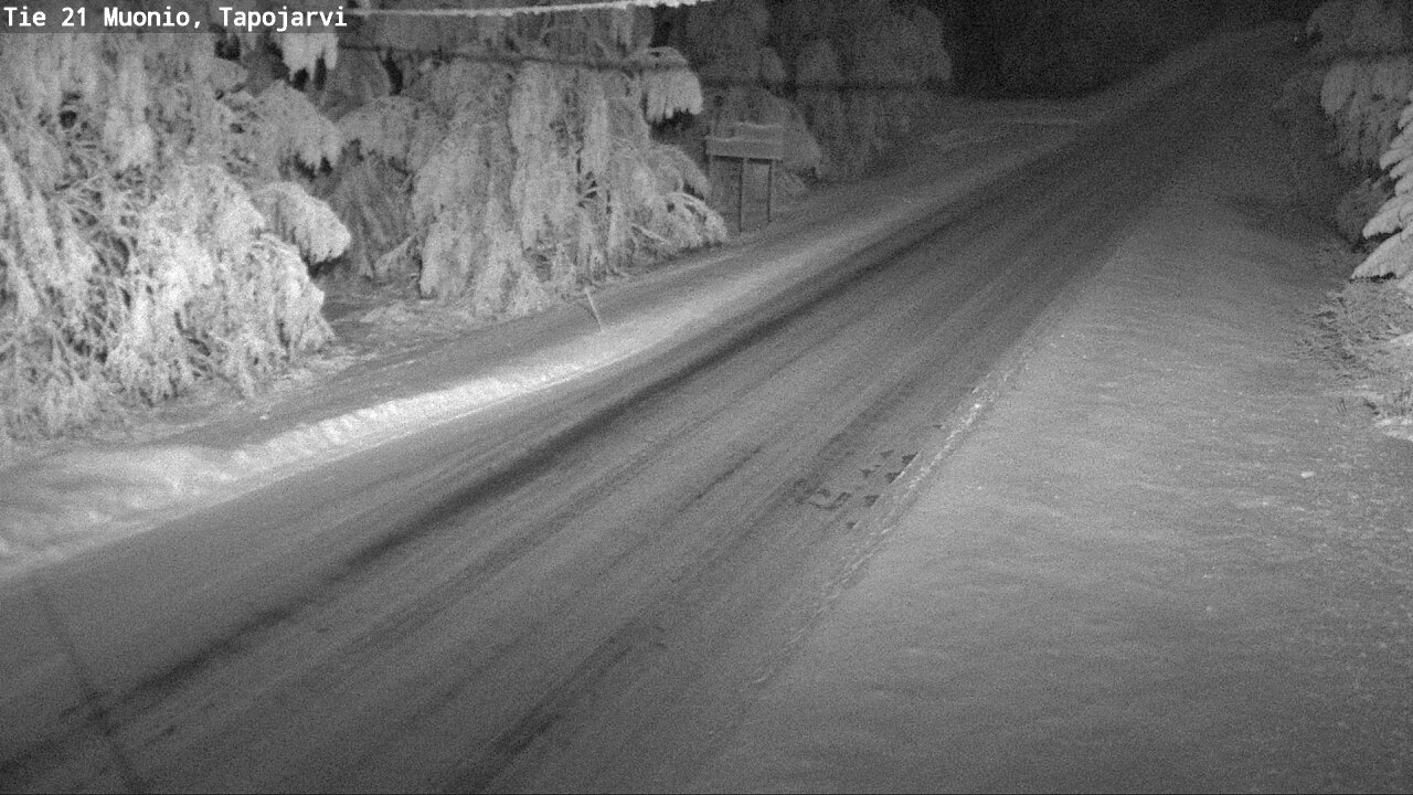 Kelikamerat Kuva Tie 21 Muonio, Tapojärvi, Muonio, Lappi