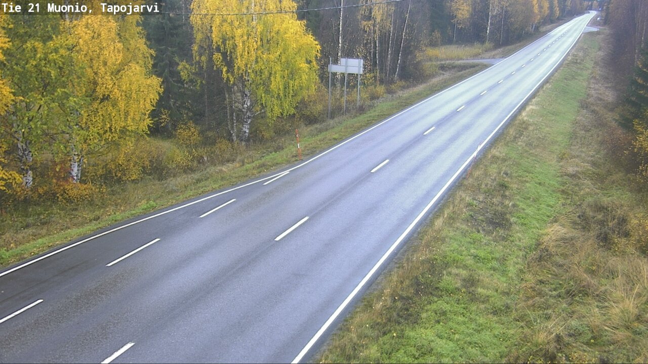 Weather Camera Image Road 21 Muonio, Tapojärvi, Muonio, Lappi