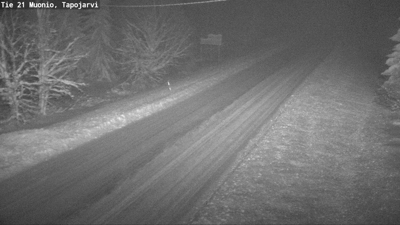 Weather Camera Image Väg 21 Muonio, Tapojärvi, Muonio, Lappi