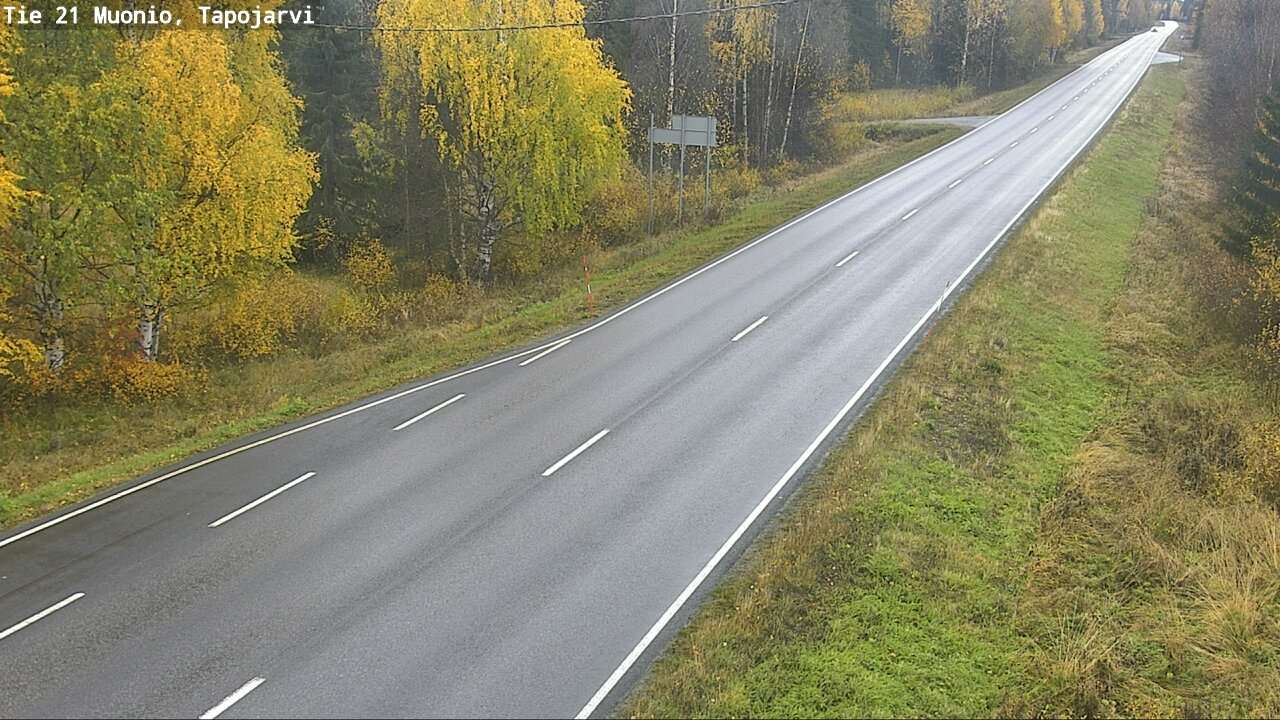 Kelikamerat Kuva Tie 21 Muonio, Tapojärvi, Muonio, Lappi