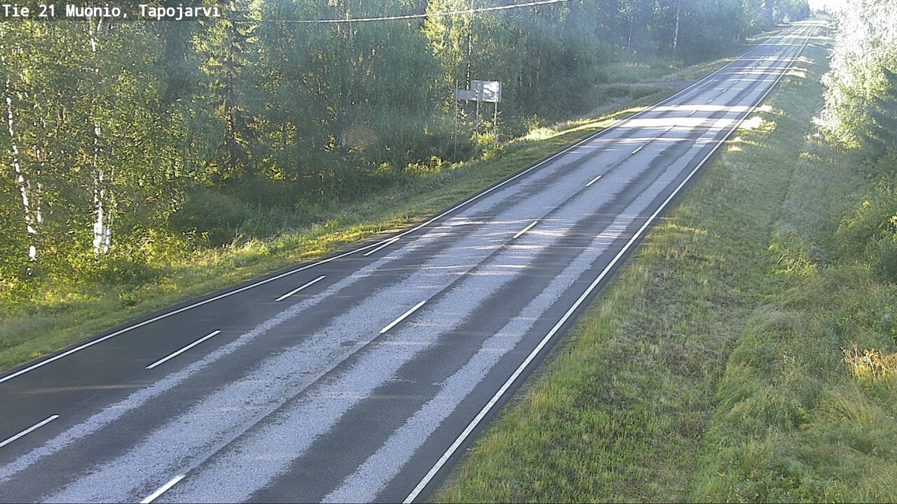 Kelikamerat Kuva Tie 21 Muonio, Tapojärvi, Muonio, Lappi