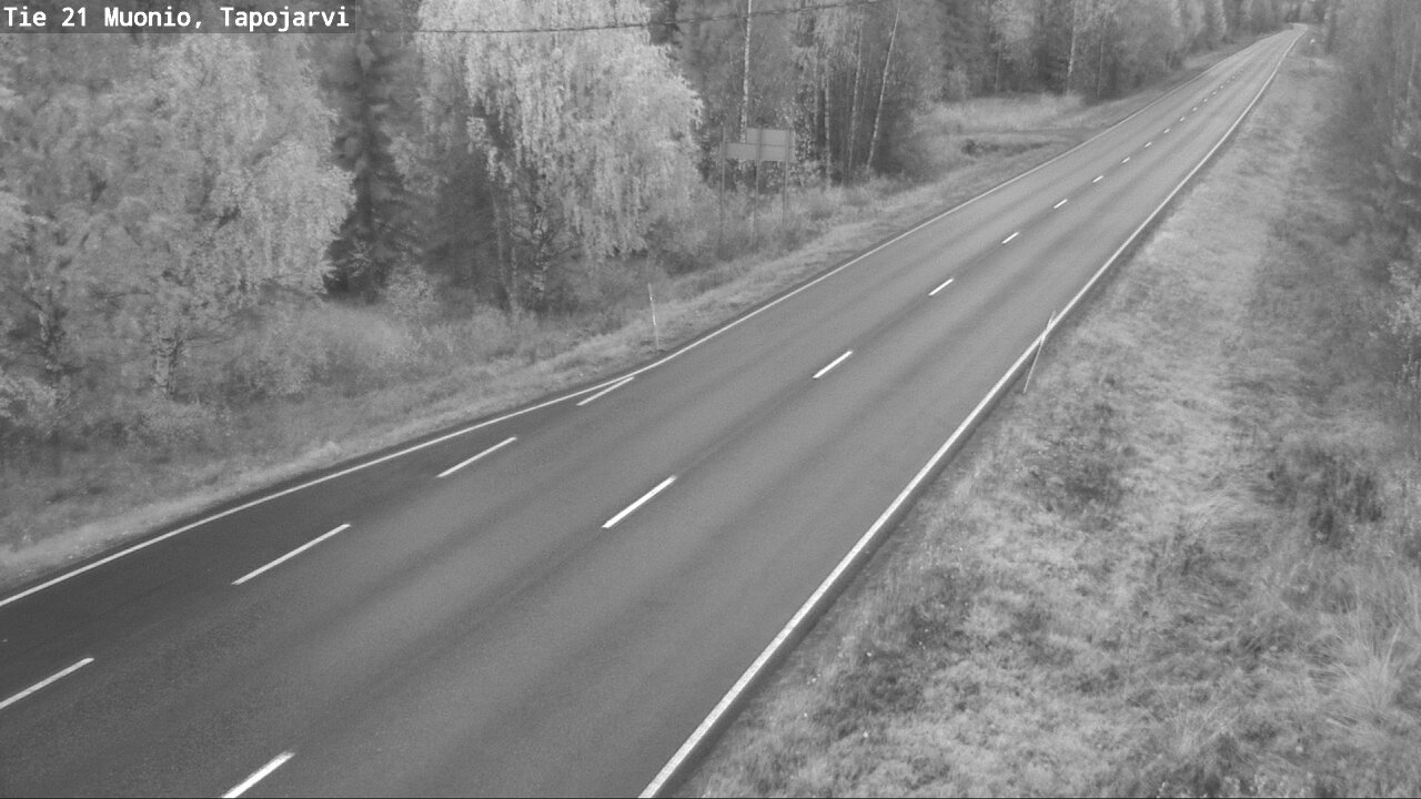 Kelikamerat Kuva Tie 21 Muonio, Tapojärvi, Muonio, Lappi