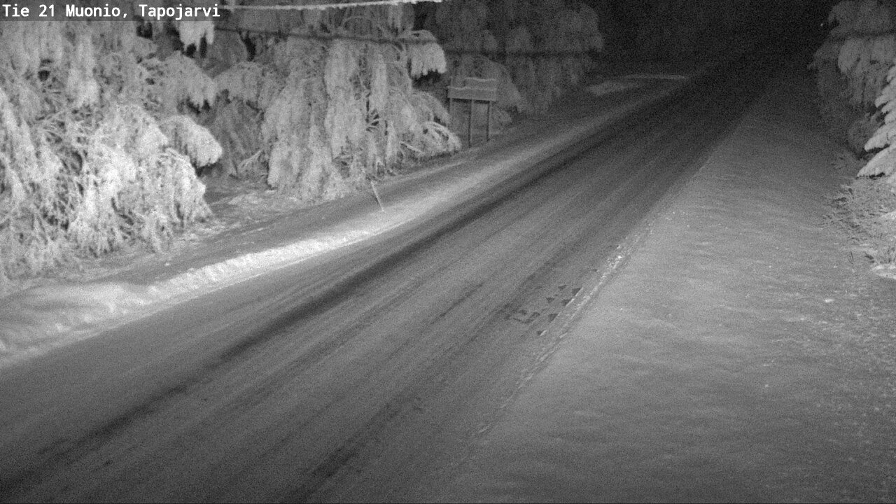 Kelikamerat Kuva Tie 21 Muonio, Tapojärvi, Muonio, Lappi